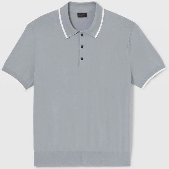 Short Sleeve Tech Polo - New With Tags - NEVER WORN - Weathered Blue